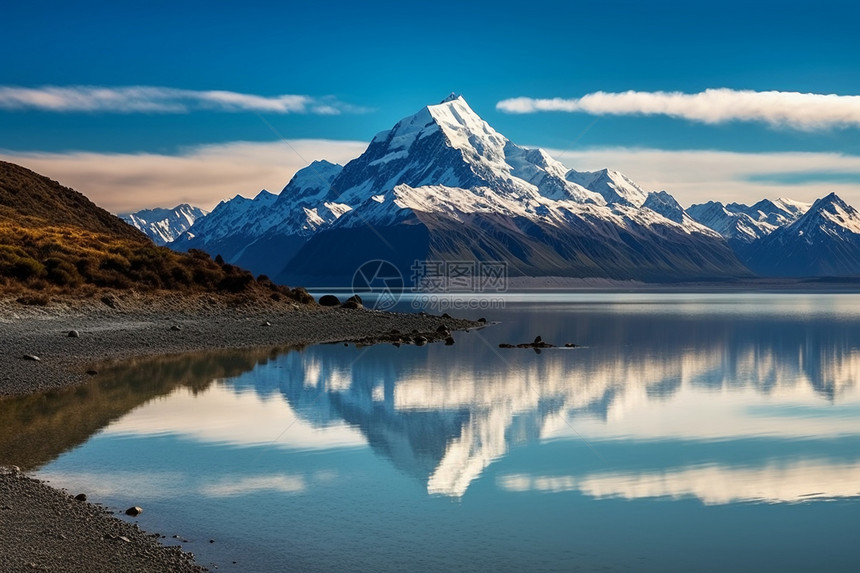 雪山景观图片