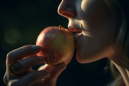 诱人的苹果图片