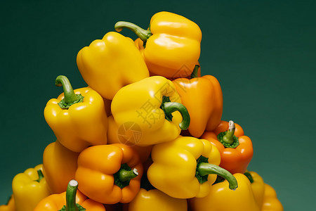 蔬菜品种菜椒背景图片