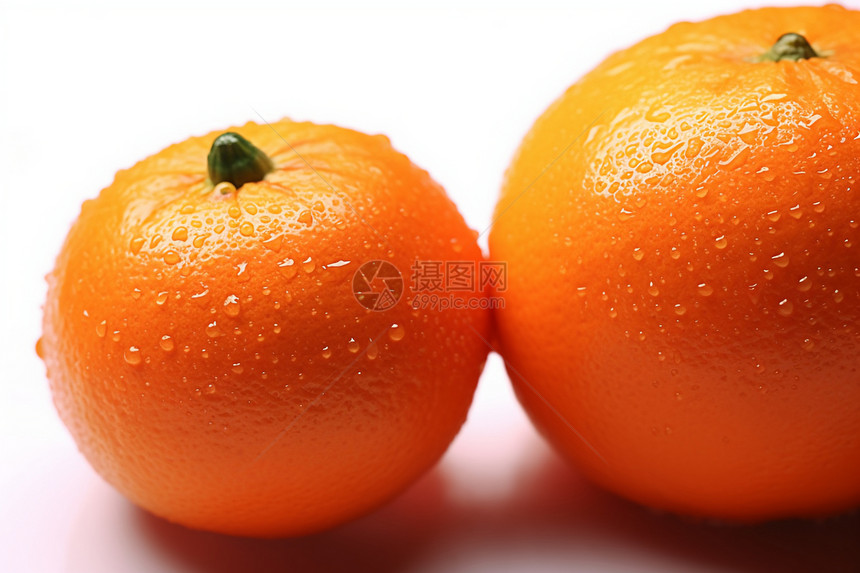 诱人的橙子图片