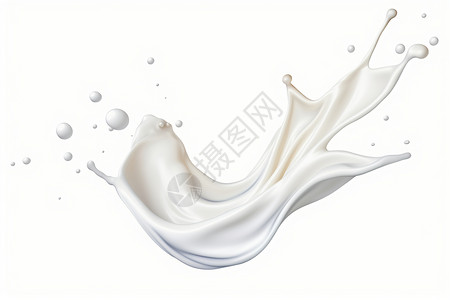 液体牛奶展示高清图片