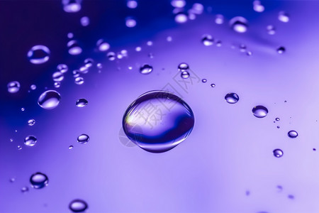 抽象水滴紫色背景背景图片