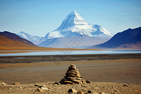 西藏的自然风景图片