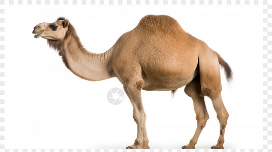 沙漠的单峰骆驼图片