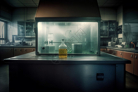 实验室的化学容器图片