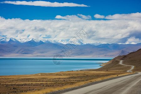 新藏线自驾风景背景图片