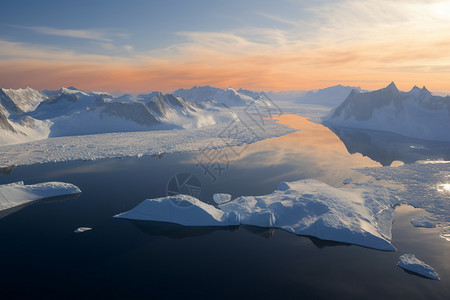 冰天雪地的格陵兰图片