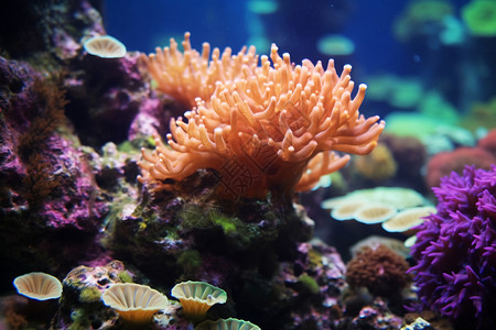 珊瑚丛自然珊瑚丛高清图片