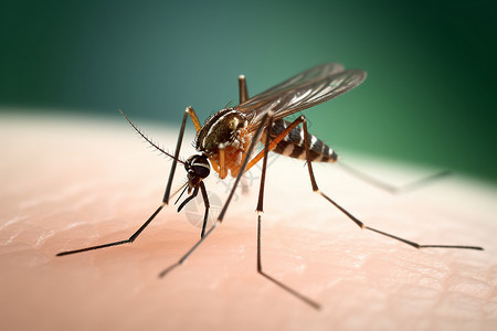 有毒可恶的蚊子背景