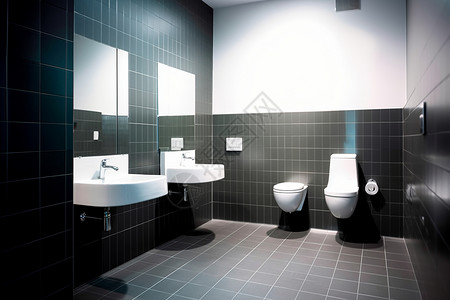 浴室墙砖卫生间内部设计图片
