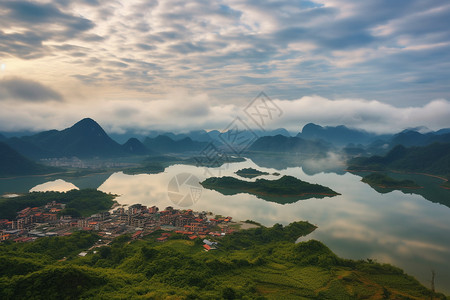 乡村唯美的风景大自然高清图片素材