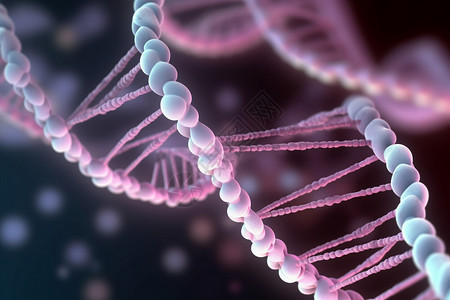 医疗细胞基因链背景图片