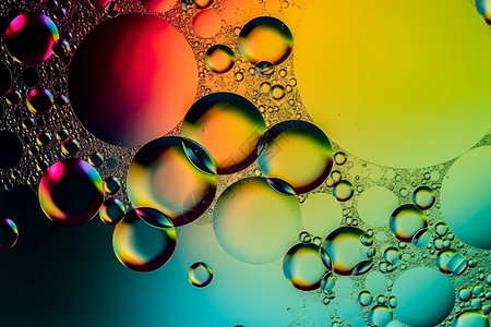 丰富泡沫漂亮的气泡设计图片