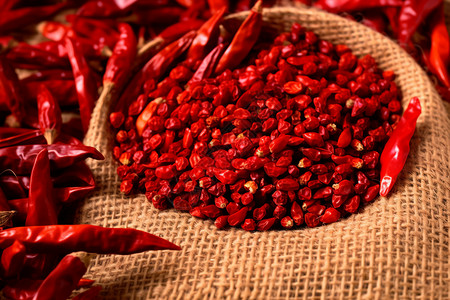 农家乐的红辣椒背景图片