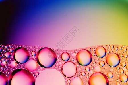 彩虹气泡图片
