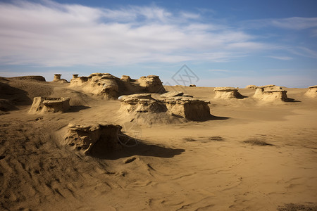 沙漠戈壁背景图片