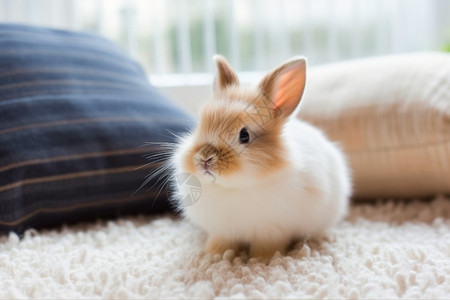 萌萌的兔子图片