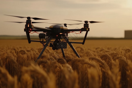 智能化农业无人机图片