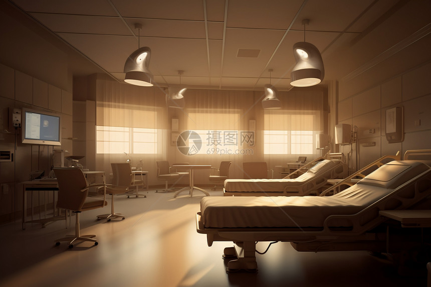 医院的高级病房图片