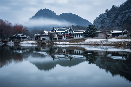 美丽的乡村风景图片