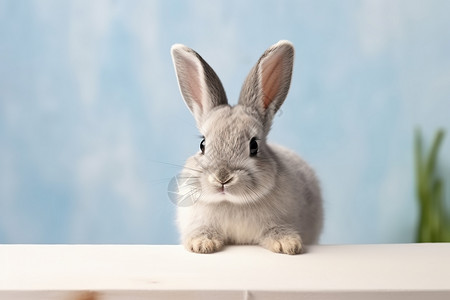 可爱的小兔子背景图片