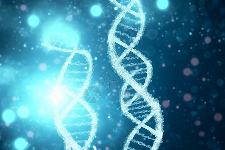 克隆技术的DNA链概念图图片