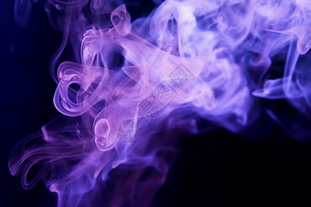 紫色烟雾背景背景图片