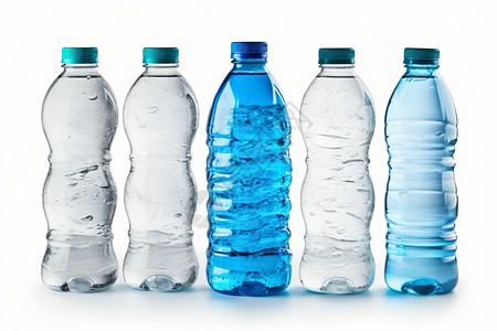 包装饮用水聚碳酸酯塑料瓶背景