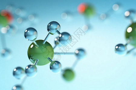 化学水水元素化学结构概念图设计图片