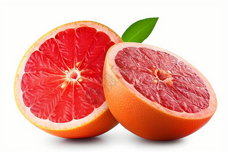 新鲜白柚子新鲜的葡萄柚设计图片