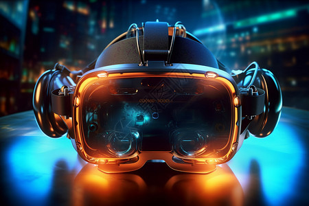 高科技的VR眼镜图片