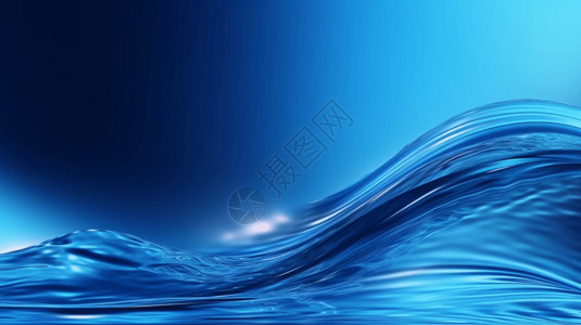 蓝色渐变海水蓝色水流背景设计图片