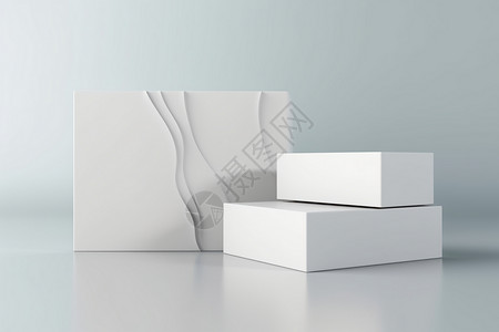 礼盒3D产品图背景
