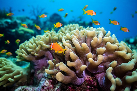 海底的世界海洋水地高清图片