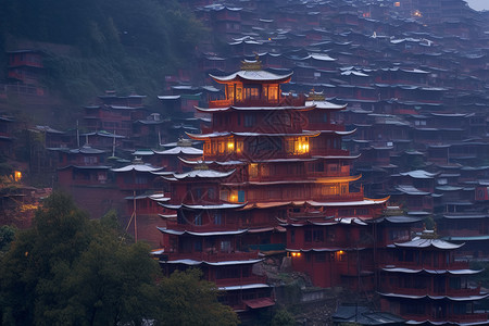 川西甘孜风景图片