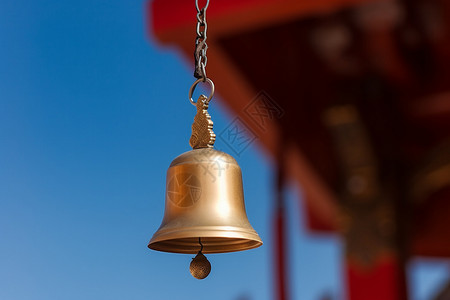 传统建筑的铃铛图片
