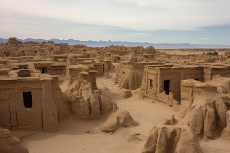 历史土坯建筑图片