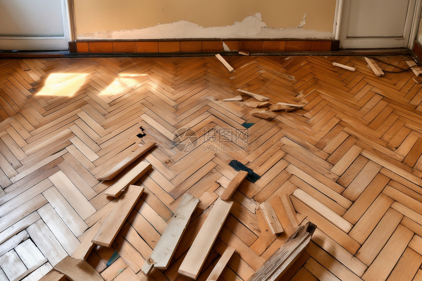 室内的木制地板图片
