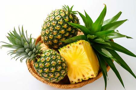 健康营养的菠萝图片