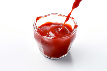 香浓的番茄酱图片