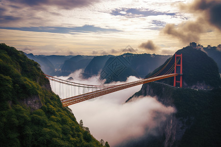 湘西小寨桥自然景观图片