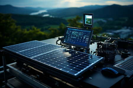 太阳能系统的监控设备图片