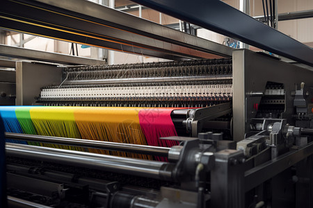 纺织工业机械图片