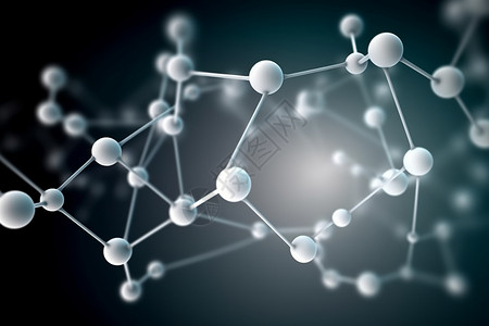 分子原子结构背景图片