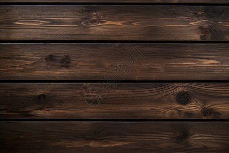 深棕色木制水平木板背景图片