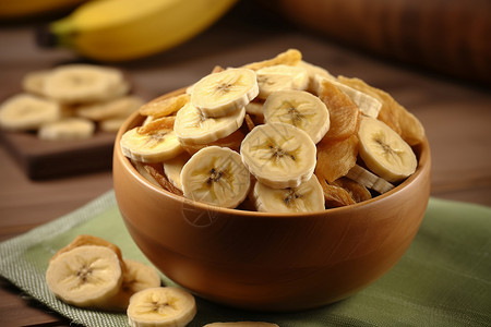 营养的香蕉干图片