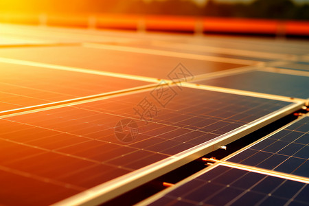 监控图像太阳能可再生能源背景