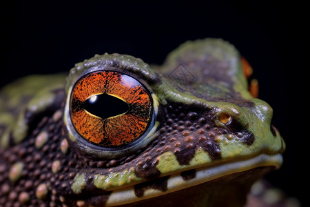 青蛙的眼睛背景图片