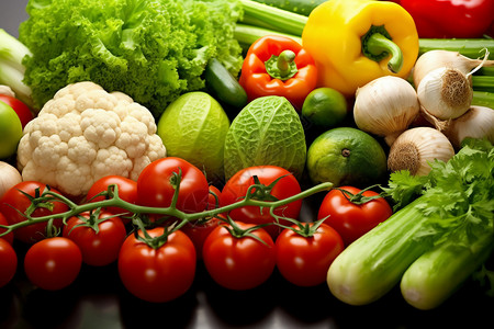 低热量的健康蔬菜图片
