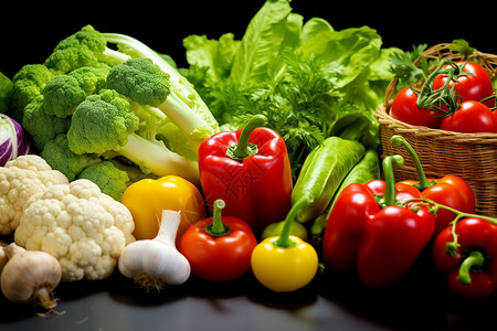 有机的营养蔬菜图片